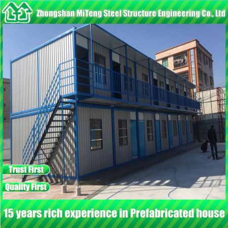 Prefabricated Flat Pack Container house for office or accommodation